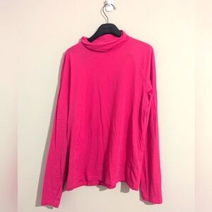 J. Crew Pink XL Turtleneck